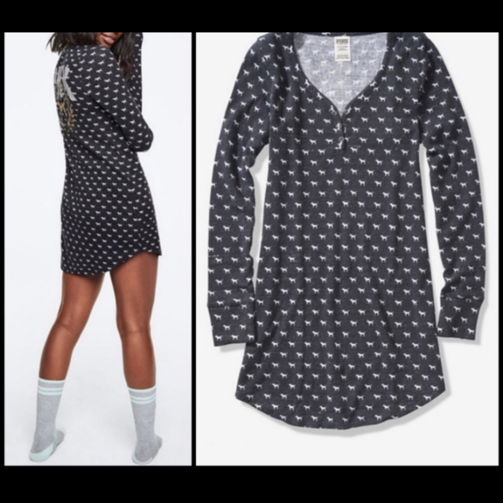 DO NOT BUY PINK Victoria Secret cozy sleep dress